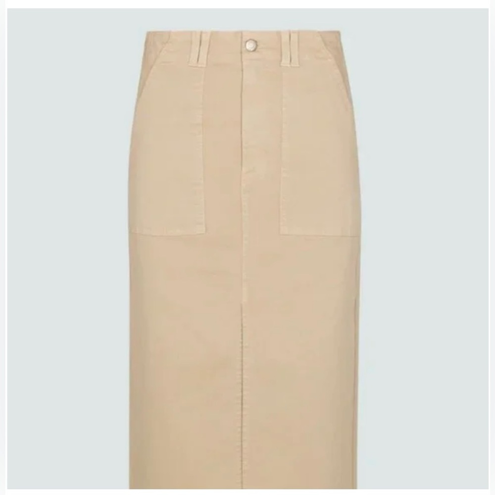 NWT Pistola Pamela Utility Midi Tan Skirt